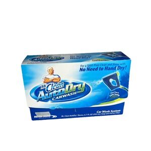 Mr Clean Auto Dry Car Wash Spot-Free Clean & Shine Spray System Complete NEW‎